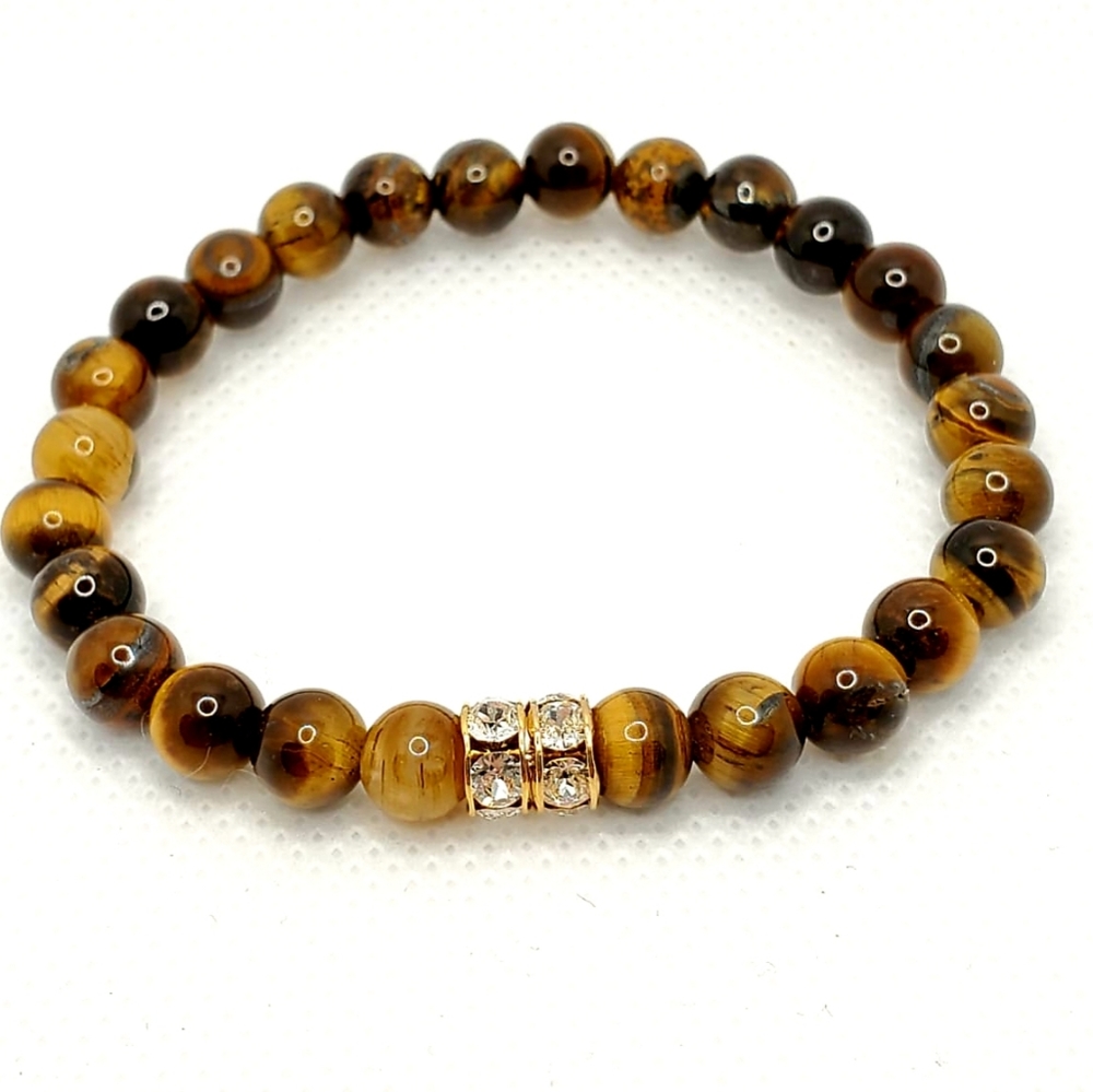 Success Bracelet * Tiger eye gemstone bracelet